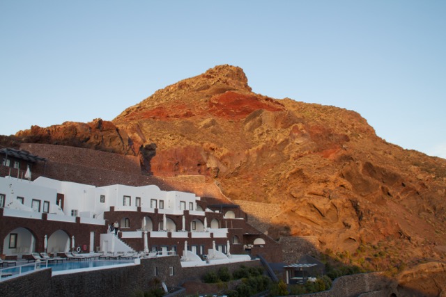 The Hotel from the Caldera Side